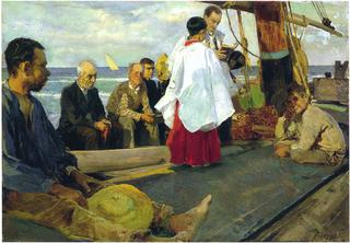 Blessing the Boat