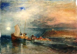 Folkestone from the Sea