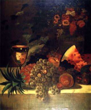 Fruit and Flower Still LIfe (B)