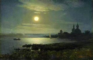 Moonrise over the Lake