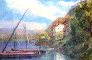 The Shores of Lake Geneva at Saint-Gingolph