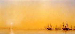 The Arrival of Queen Victoria's Yacht in Treport