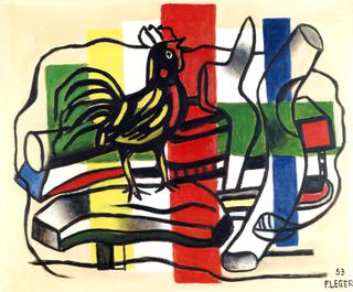 The Yellow and Black Rooster