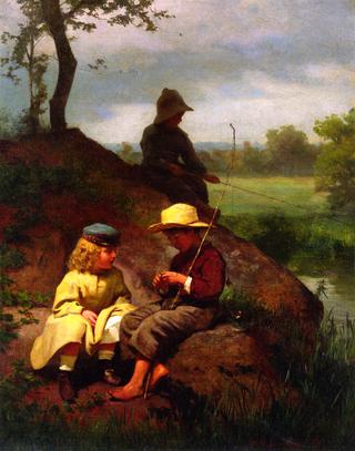 The Biddle Children on the Schuylkill