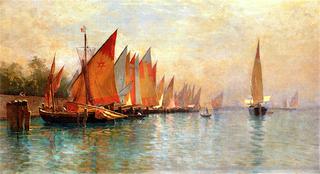 Row of Fishing Boats, Venice