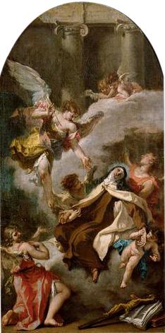 The Vision of Saint Teresa of Avila (study for an altarpiece)