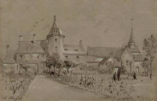 Presbytère et Eglise de Coulangé