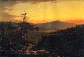Catskill Mountains at Sunset