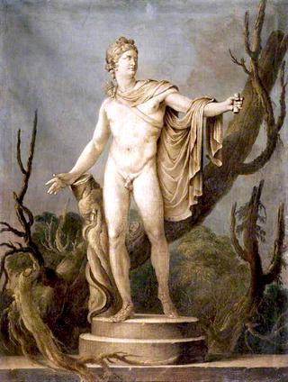 The Apollo Belvedere among Dead Trees