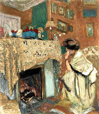 Madame Hessel at the Fireside