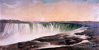 Niagara Horseshoe Falls with Rainbow