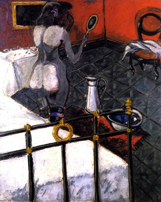 Nude with Copper Bed
