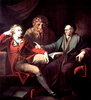 The artist in conversation with Johann Jakob Bodmer