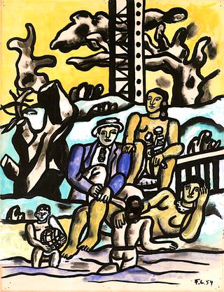 A Party in the Countryside (study)