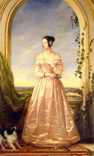 Portrait of Grand Duchess Alexandra Nikolaievna