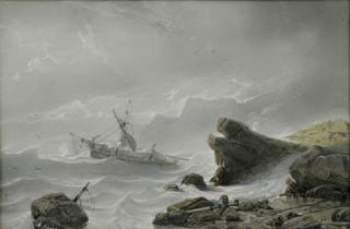 Shipwreck off the Coast