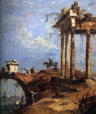 Capriccio:  Lagoon and Ruins