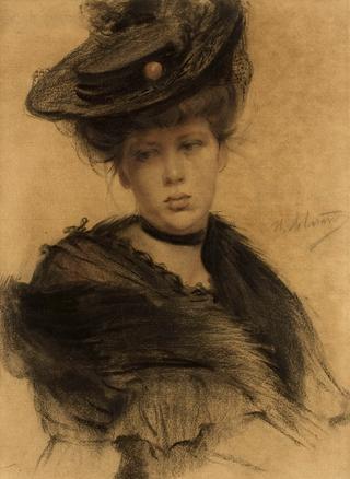 Portrait of A.A. Grosheva