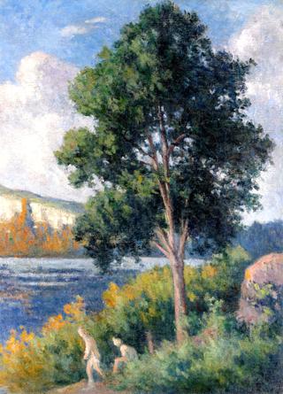 Bathers in a Landscape