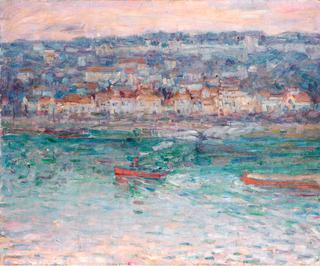 Tugboat on the Seine
