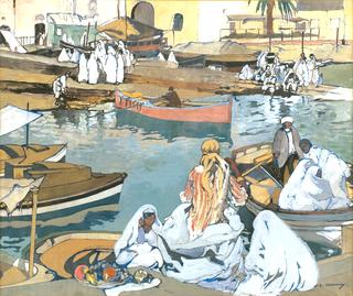 Harbor Scene, Algiers