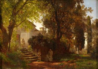 In the Park of Castel Gandolfo