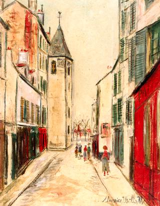 Rue de l'église, Puteaux (Hauts-de-Seine)