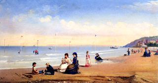 Stylish Ladies on the Beach