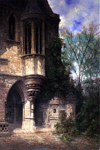 Entrance to Chapel, Hotel de Cluny