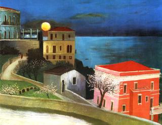 Full Moon in Taormina (detail)