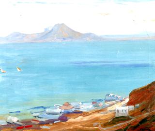 Hammam Lif, Bay of Tunis, Evening, from Sidi bu Said