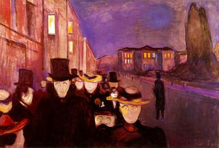 Evening on Karl Johan Street