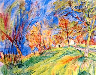 Landscape at Lake Constance