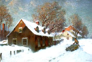 Village in Winter