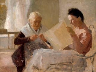 Annie Edelfelt with Fredrika Snygg