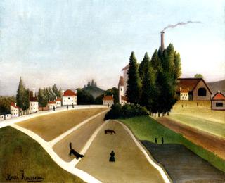 Landscape with Factory