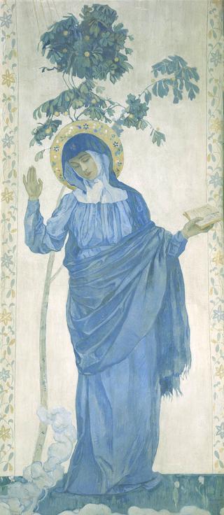 The Annunciation. Virgin Mary