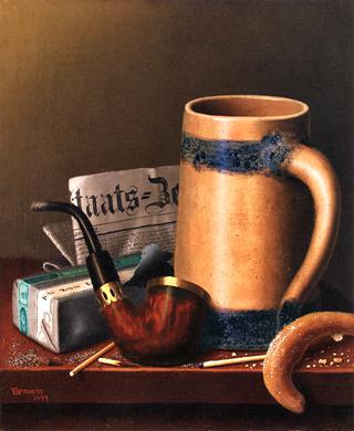 Staats-Zeitung and Pretzel