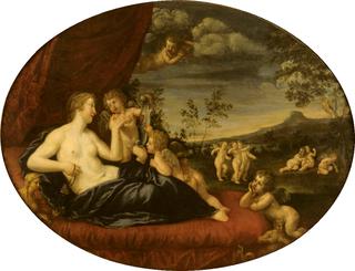 Venus and Cupids