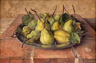 Quince still life
