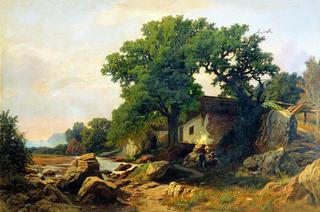 Landscape in the Outskirts of Alushta