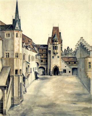 Couryard of the Former Castle in Innsbruck