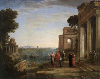 Aeneas's Farewell to Dido in Carthago