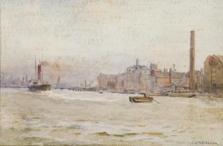 On the Thames (from Limehouse)