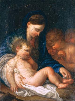 Madonna with Child and Angel