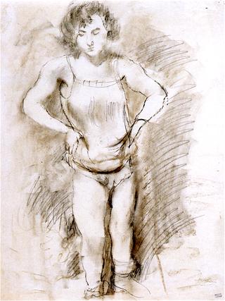 Nude in a Chemise