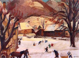 Landscape in Winter
