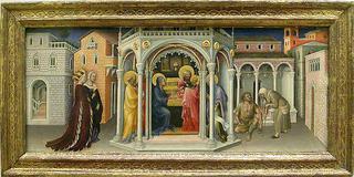 The Presentation in the Temple (Fragment of a Retable Predella)