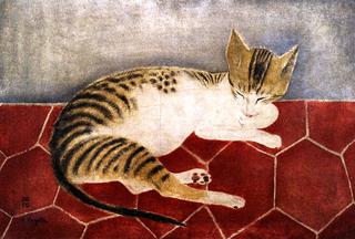 Reclining Cat