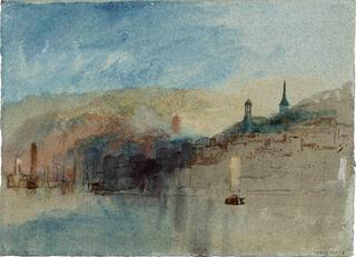 Honfleur from the Water, at Twilight